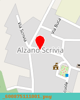 posizione della MUNICIPIO DI ALZANO SCRIVIA