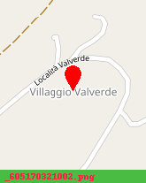 posizione della VILLAGGIO VALVERDE