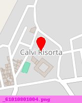 posizione della DIREZIONE DIDATTICA STATALE DI CALVI RISORTA