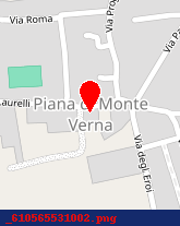 posizione della RISTORANTE BAR MONTE VERNA