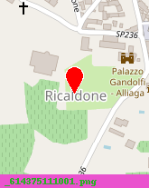 posizione della MUNICIPIO DI RICALDONE