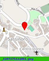 posizione della COMUNE DI SASSINORO