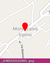 posizione della SALUMIFICIO MONTECALVESE DI PIZZILLO Pe C SNC