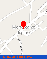 posizione della COMUNE MONTECALVO IRPINO-EDIFICIO SCOLASTICO