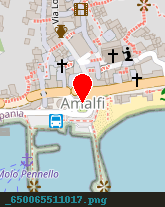 posizione della HOTEL AMALFI