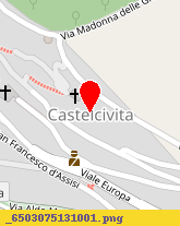 posizione della GROTTE DI CASTELCIVITA SRL