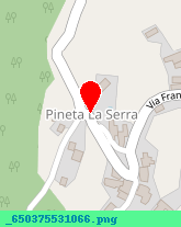 posizione della RISTORANTE-PIZZERIA PINETA LA SERRA -SRL