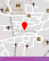 posizione della PRO LOCO TEGGIANO