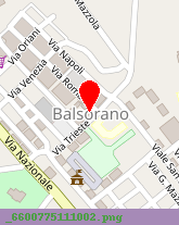 posizione della COMUNE DI BALSORANO