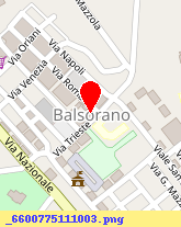 posizione della MUNICIPIO DI BALSORANO