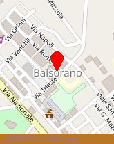 posizione della MUNICIPIUO DI BALSORANO