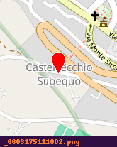 posizione della COMUNE DI CASTELVECCHIO SUBEQUO