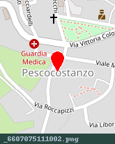 posizione della MUNICIPIO DI PESCOCOSTANZO