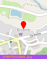 posizione della MUNICIPIO DI BISENTI