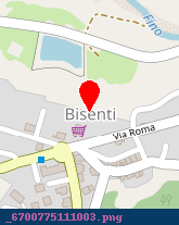 posizione della MUNICIPIO DI BISENTI