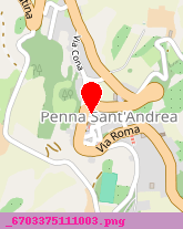 posizione della MUNICIPIO DI PENNA S ANDREA