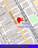 posizione della ROSETO CALCESTRUZZI SRL