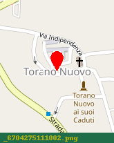 posizione della MUNICIPIO DI TORANO NUOVO