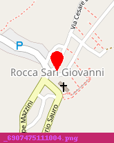 posizione della COMUNE DI ROCCA SAN GIOVANNI