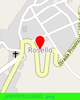 posizione della MUNICIPIO DI ROSELLO