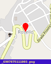 posizione della MUNICIPIO DI ROSELLO