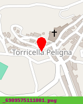 posizione della COMUNE DI TORRICELLA PELIGNA