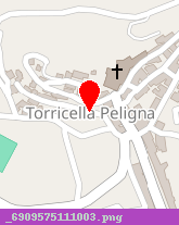 posizione della MUNICIPIO DI TORRICELLA PELIGNA