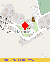 posizione della COMUNE DI BARANELLO