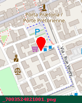posizione della CENTRO OTTICO AOSTA SAS DI MARIO NASTASI E C SIGLABILE CENTRO OTTICO AOSTA SAS