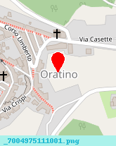 posizione della MUNICIPIO DI ORATINO