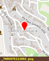 posizione della MUNICIPIO DI ROCCAVIVARA