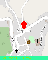 posizione della TERME DI SEPINO SPA