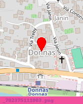 posizione della MUNICIPIO DI DONNAS