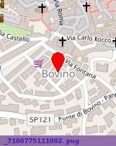 posizione della COMUNE DI BOVINO