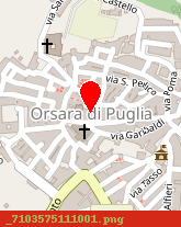 posizione della COMUNE DI ORSARA DI PUGLIA