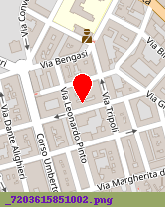 posizione della PASTIFICIO DEL LEVANTE SRL