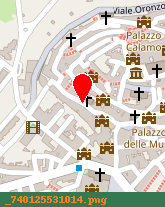 posizione della HOTEL RISTORANTE RIONE ANTICO LA TERRA DI SANTORO FRANCESCA e C SAS