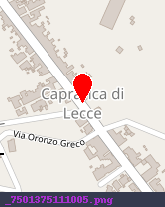 posizione della MUNICIPIO DI CAPRARICA DI LECCE