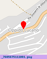 posizione della COMUNE DI OPPIDO LUCANO