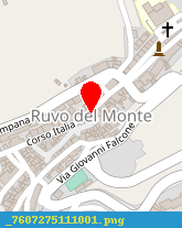 posizione della COMUNE DI RUVO DEL MONTE