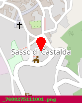 posizione della COMUNE DI SASSO DI CASTALDA