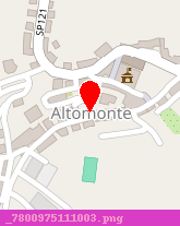 posizione della COMUNE DI ALTOMONTE 