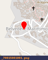 posizione della DIREZIONE DIDATTICA BELVEDERE MARITTIMO