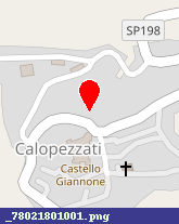 posizione della COMUNE DI CALOPEZZATI