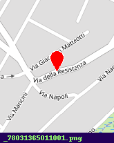 posizione della PATRIARCA GIOCHI DI VIRCILLO G E C (SNC)