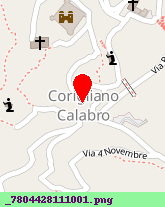 posizione della CASCIARO COPERTURE DI CASCIARO BOMBINA