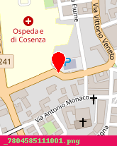 posizione della AZIENDA OSPEDALIERA COSENZA