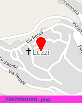 posizione della COMUNE DI LUZZI 