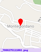 posizione della COMUNE DI MONTEGIORDANO 