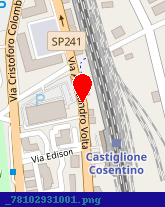 posizione della DIPRA DI PAGANO FRANCO e C SNC - STUDIO DI CONSULENZA AUTOMO-BILISTICA